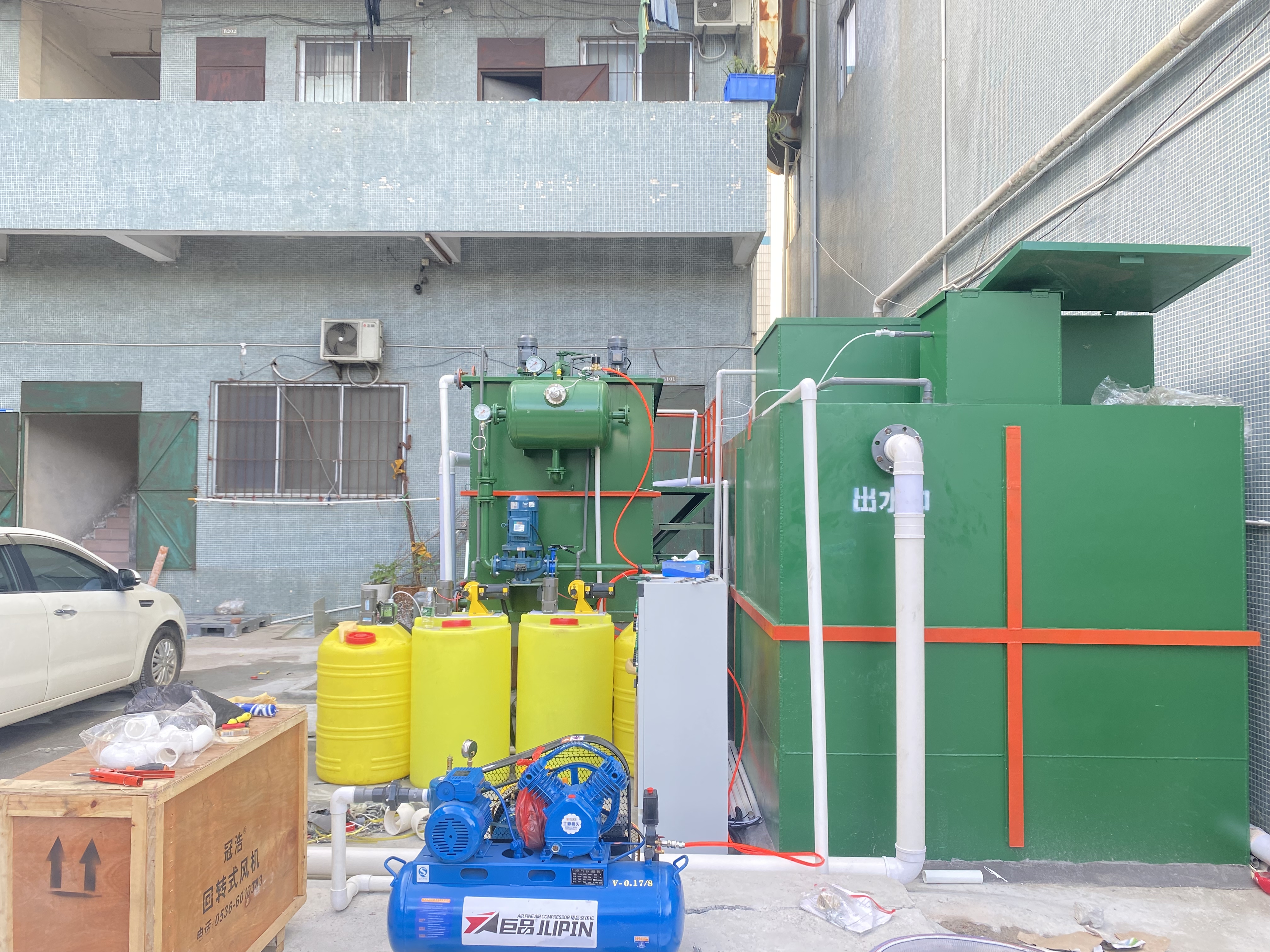 福建廈門手機(jī)膜污水處理設(shè)備安裝調(diào)試完成 福建廈門手機(jī)膜污水處理設(shè)備安裝調(diào)試完成